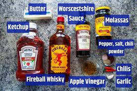 y bbq sauce with fireball whisky