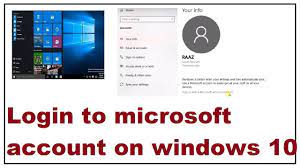 microsoft account on windows 10