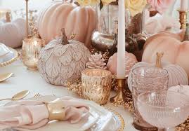 beautiful pink thanksgiving table ideas