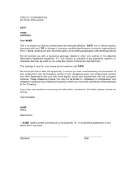 9 Examples Of Employee Termination Letter Template Pdf Word