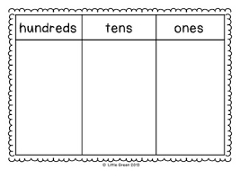 Free Place Value Mats