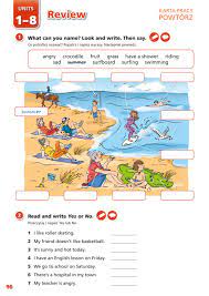 New English Adventure - Review worksheet