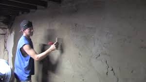 how to cement cellar walls and floor