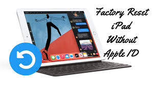 how to factory reset ipad without apple