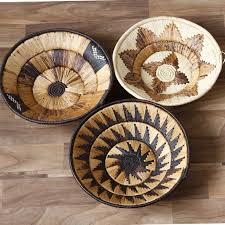 Pawa African Banana Baskets Set Of 3