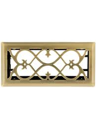 european style floor wall register with