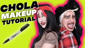 chola makeup tutorial gone wrong