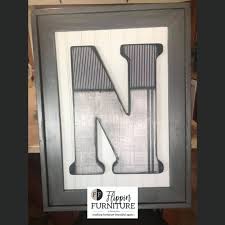 make your own initial wall decor