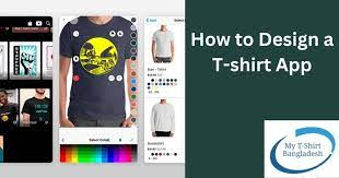how to design a t shirt app my t