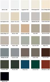 Quality Edge Color Chart The Gutter Company