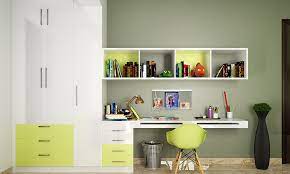 Wall Mounted Study Table Design Ideas