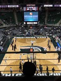 Breslin Center Section 218 Home Of Michigan State Spartans
