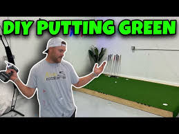 How I Built My Indoor Putting Green