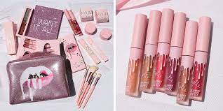 kylie jenner pink birthday makeup