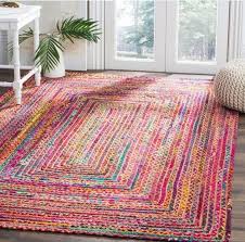 multicolor jute area rugs 5x7 feet