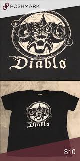 Loot Gaming Diablo T Shirt Adult Size Xl Diablo Video Game T