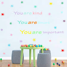 See more ideas about words, quotes, you are smart. Easu Colorful Inspirational Lettering Quote Wall Decal You Are Kind You Are Smart You Are Important Inspirational Quotes Wall Stickers Playroom Bedroom Decor Buy Online In Bermuda At Bermuda Desertcart Com Productid 184976878