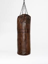 leather punching bag vine boxing