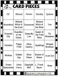 A team of editors takes feedback from our visitors to keep trivia as up to date and as accurate as possible. The Wizard Of Oz Bingo Game By My Daughter S College Fund Tpt