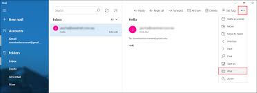 how to backup emails in the windows 10