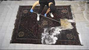 washing a handmade antique carpet a