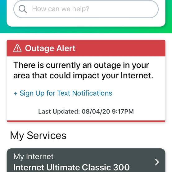 Cox Internet outage