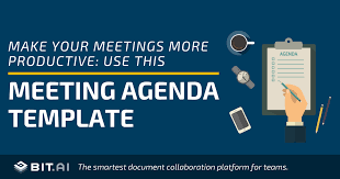 Meeting Agenda Template How To Create An Effective Agenda