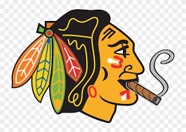 Their official mascot is tommy hawk. Free Blackhawks Clipart Chicago Blackhawks Logo Smoking Png Download 1699172 Pikpng