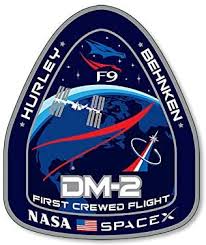 Spacex logo vector free download. Amazon Com Dm 2 First Crewed Flight Sticker F9 Dragon Mission Spacex Space X Logo Nasa Arts Crafts Sewing