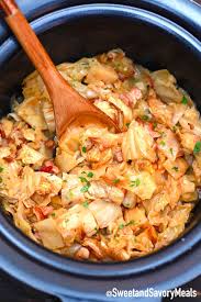 slow cooker cabbage and bacon recipe
