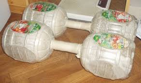 easy fi diy cement dumbbell and