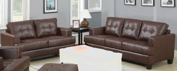 brand new sam bonded leather sofa set