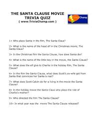 Still, this holiday character knows how to spread christma. The Santa Clause Movie Trivia Quiz Trivia Champ