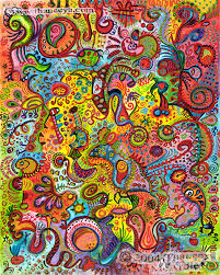 Colorful Abstract Art Detailed
