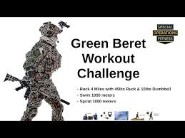 special forces green beret workout