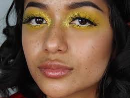 yellow eye shadow how to pull off the