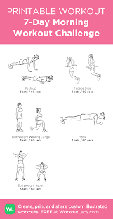 7-Day Morning Workout Challenge