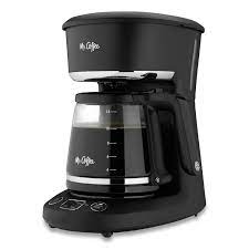A programmable coffee maker will brew coffee at a specific time. 12 Cup Programmable Automatic Coffee Maker By Mr Coffee Mfe24435563 Ontimesupplies Com