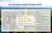 Image result for 2 day vipassana course schedule