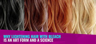 why lightening hair with bleach is an