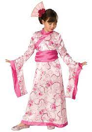 geisha princess kids costume