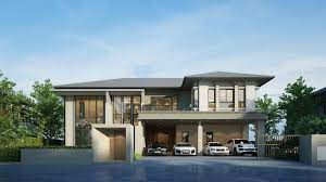 Luxury 5 Bedroom Two Story House Design