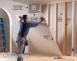 Hanging Drywall Vertically Takes Twice