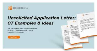 unsolicited application letter 07
