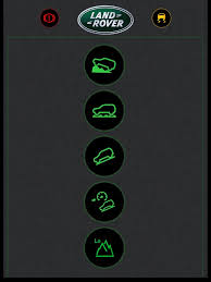 land rover warning lights info on the