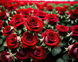 Premium Photo Red Roses In The Garden