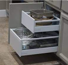 install drawer pullouts in kitchen