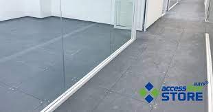 dubai office raised flooring projects