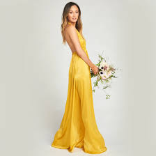 10 best yellow bridesmaid dresses