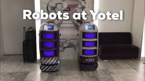 Robot Assistant in YOTEL - YouTube